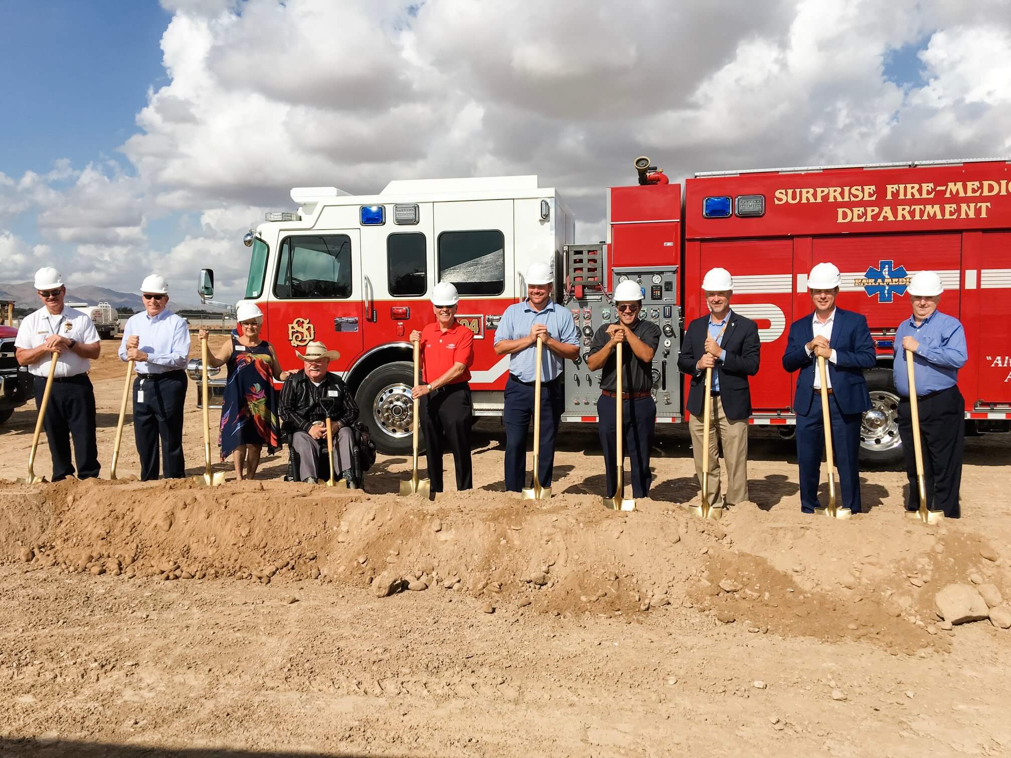 Willmeng Construction Breaks Ground On City Of Surprise Fire Station
