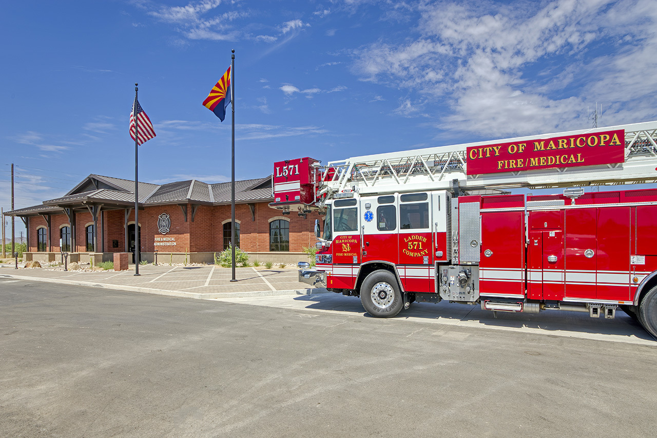 Maricopa Fire Administration Building, completed