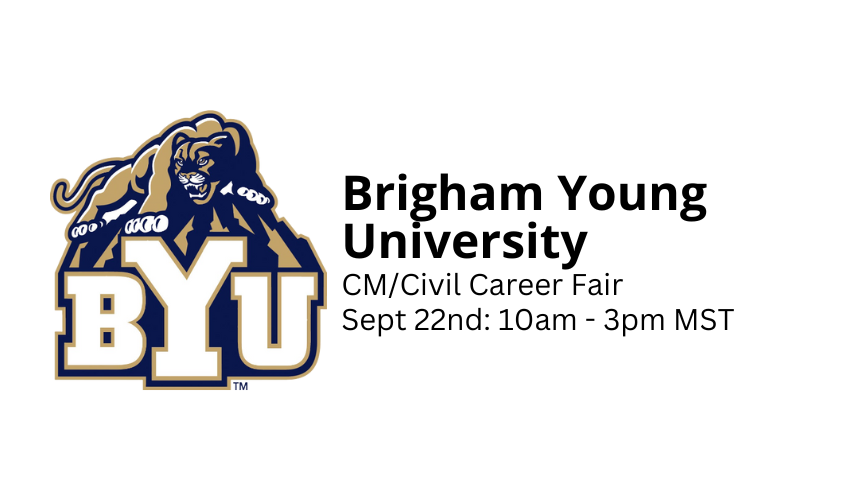 Brigham Young University is hosting a career fair focused on construction careers.