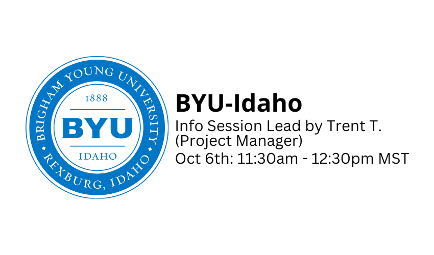 Trent, the project manager, leads an information session at BYU - Idaho for those interested in construction careers.