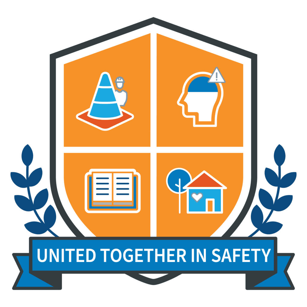 Willmeng Construction and safety united in logo.