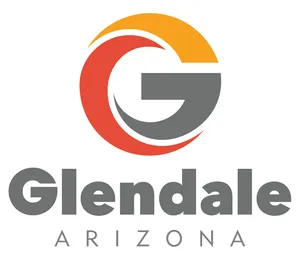 The logo for Glendale, Arizona showcases the vibrant parks and recreation scene.